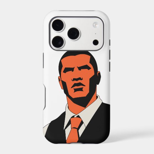 Mysterious man look iPhone 17 pro case