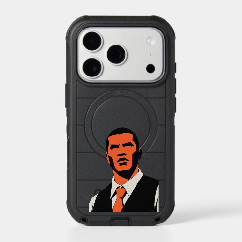 Mysterious man look iPhone 17 pro case