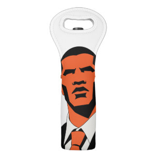 Mysterious man look wine bag