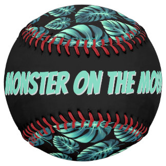 Mysterious Monstera (personalize) Softball