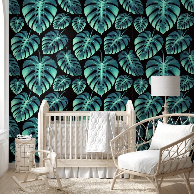 Mysterious Monstera Wallpaper (Kids)