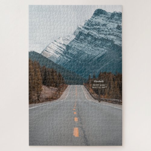 Mysterious Mountain Road Marriage Proposal Puzzle