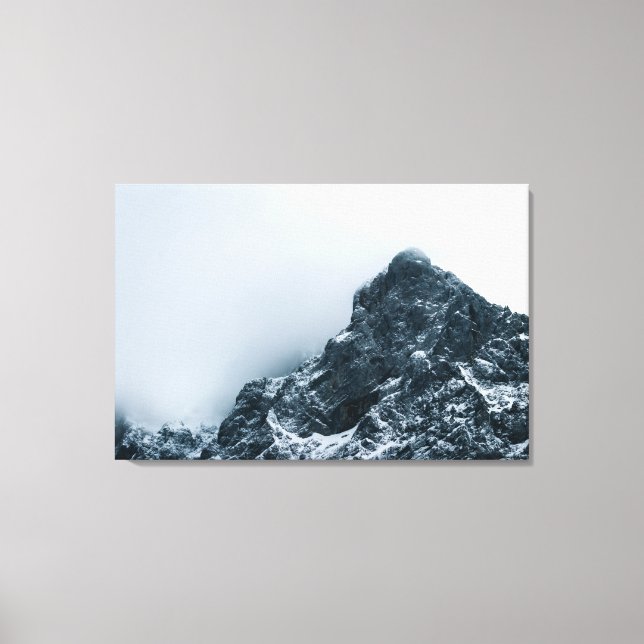 Mysterious mountains canvas print (Front)