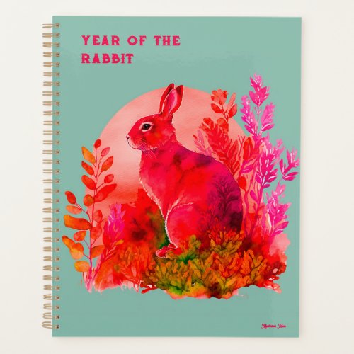 Mysterious Muse Year of The Rabbit Planner