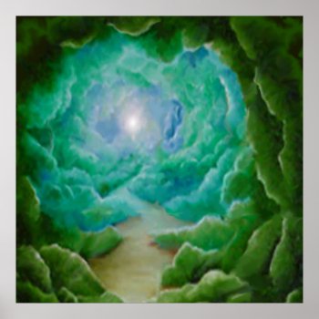 Mysterious Path Poster by KRStuff at Zazzle