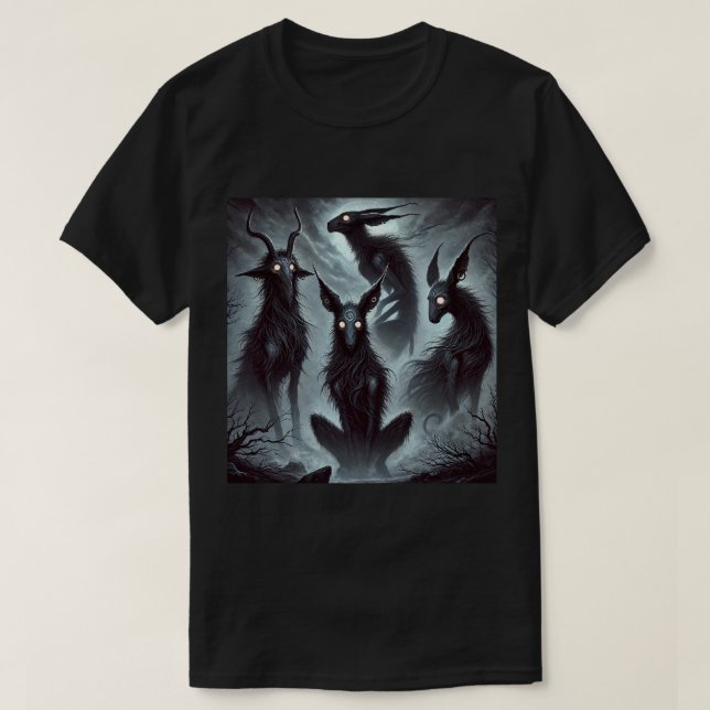 Mysterious Pooka Spirit T-Shirt – (Design Front)
