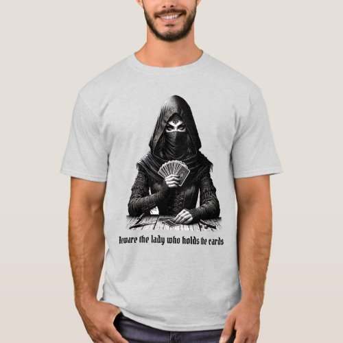 Mysterious Rogue Playing Cards T_Shirt