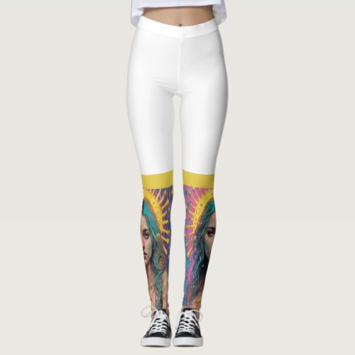 mysterious solar eclipse diva legins leggings