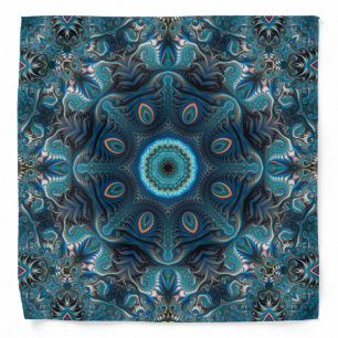 Mysterious space mandala bandana