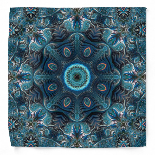 Mysterious space mandala bandana (Front)