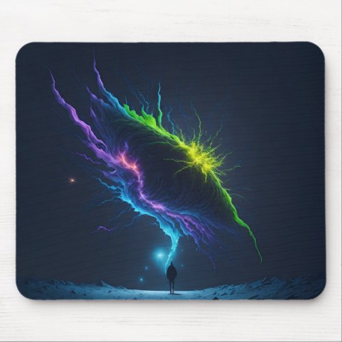 Mysterious spatial gap mouse pad