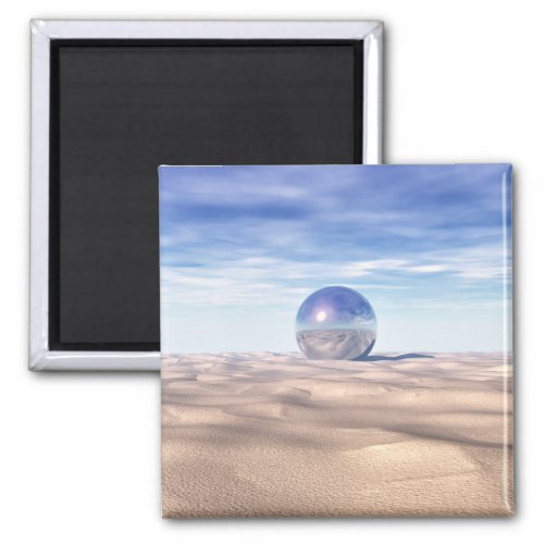 Mysterious Sphere in Desert Magnet