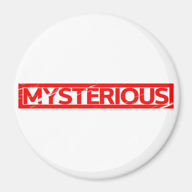 Mysterious Stamp Magnet (Front)