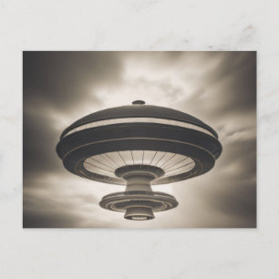 Mysterious UFO Alien Spacecraft Postcard