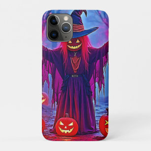 Mysterious Witch in Enchanted Woods Design iPhone 11 Pro Case