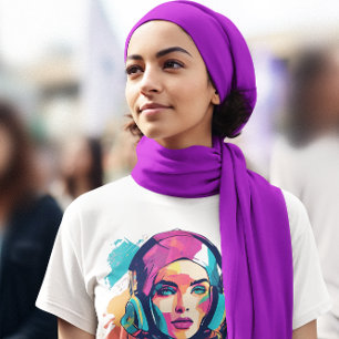 mysterious woman, modern portrait of women T-Shirt
