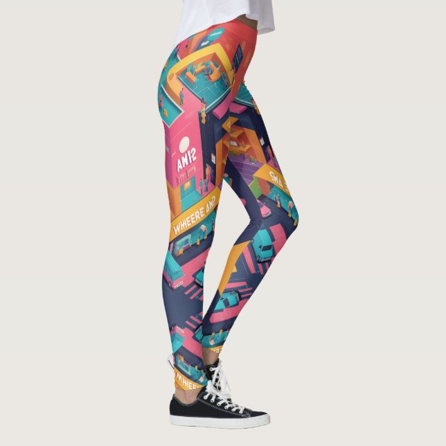 Mystery and Wonder Leggings (Right)