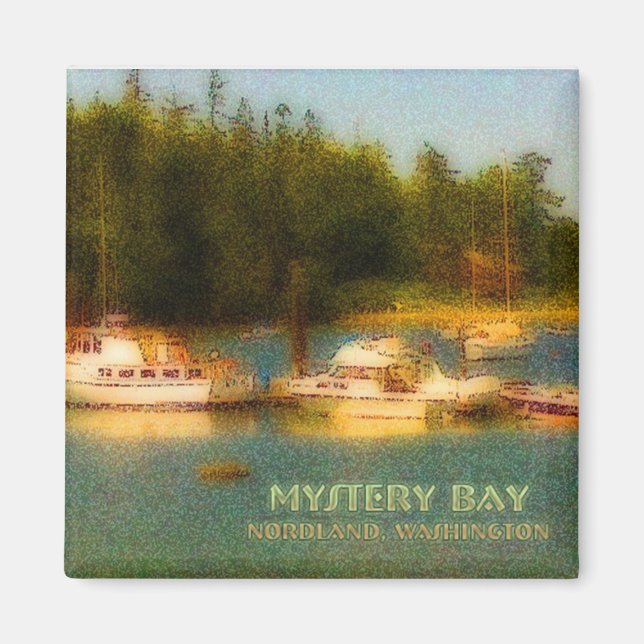 Mystery Bay, Nordland WA Magnet (Front)