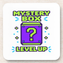 Mystery Box Level Up Retro 8 Bit Pixel Gamer T Shi