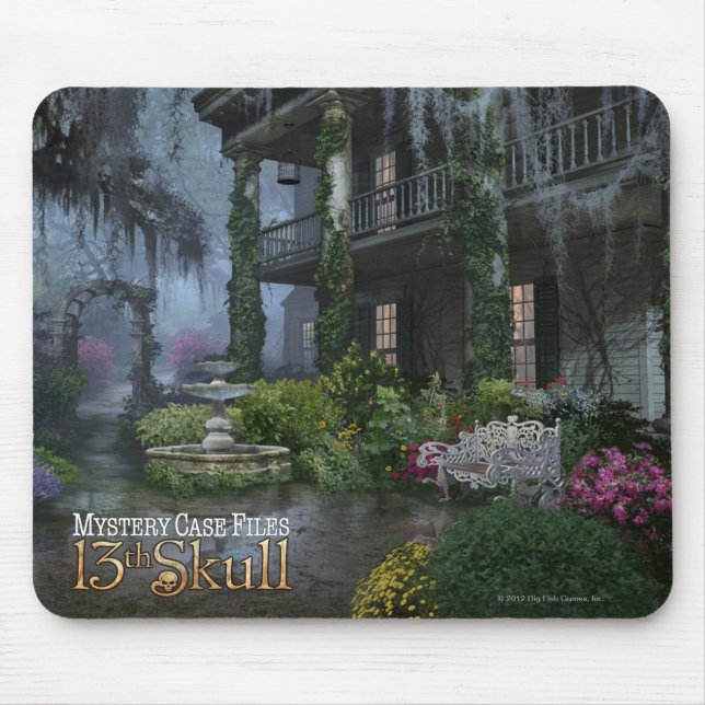 Mystery Case Files: 13th Skull Plantation Mouse Pad (Front)