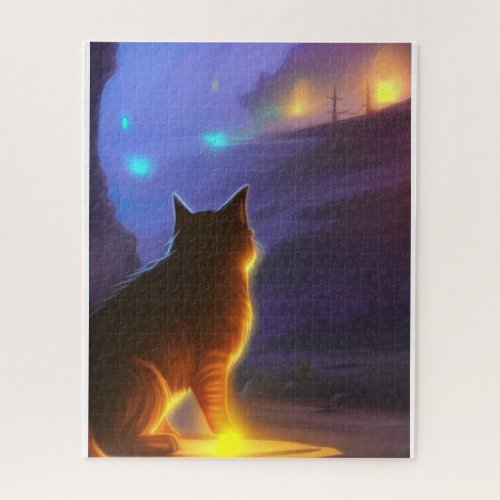 Mystery Cat and the House on the Mountain Puzzle