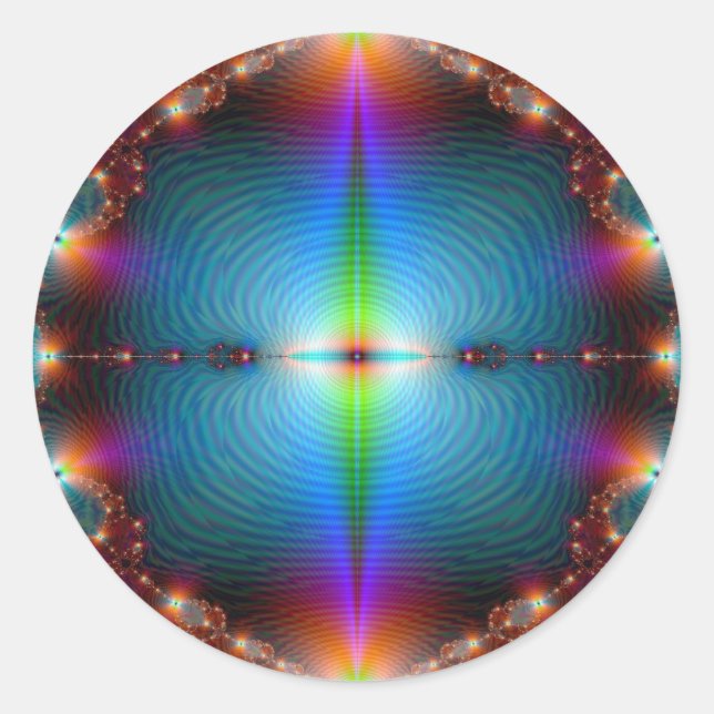 Mystery Classic Round Sticker (Front)