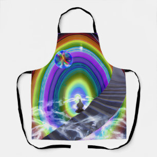 Mystery Figure at the Inter-Dimensional Stargate Apron