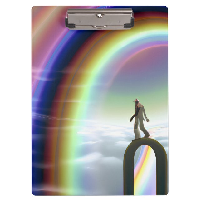 Mystery Figure at the Inter-Dimensional Stargate Clipboard (Front)