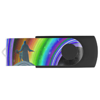 Mystery Figure at the Inter-Dimensional Stargate Flash Drive