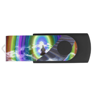 Mystery Figure at the Inter-Dimensional Stargate Flash Drive