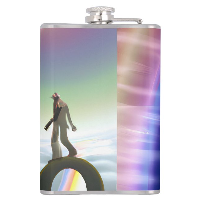 Mystery Figure at the Inter-Dimensional Stargate Flask (Back)