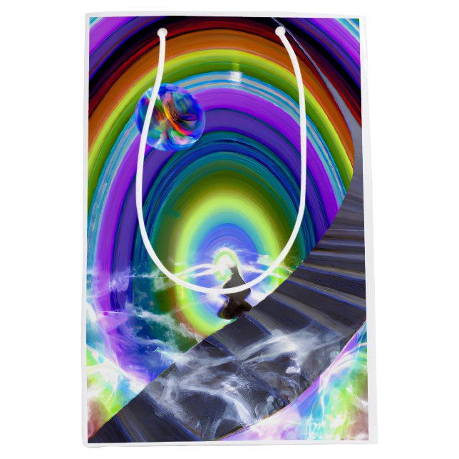 Mystery Figure at the Inter-Dimensional Stargate Medium Gift Bag (Front)