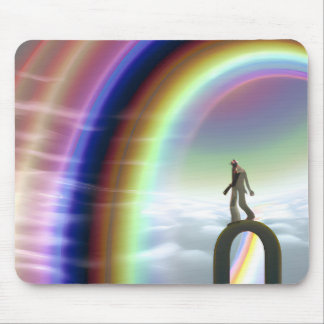 Mystery Figure at the Inter-Dimensional Stargate Mouse Pad