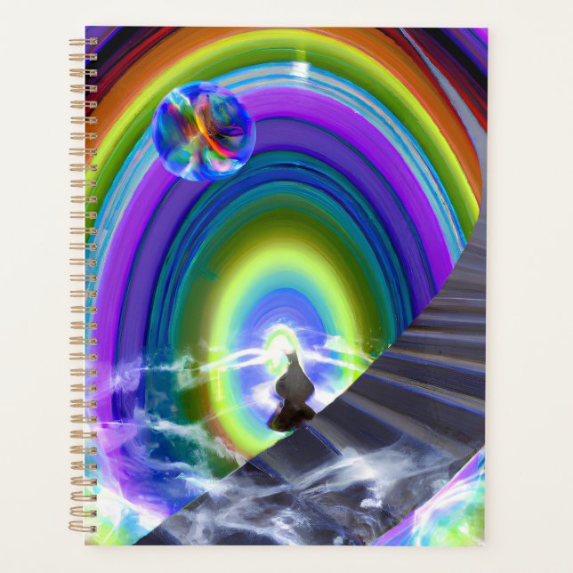 Mystery Figure at the Inter-Dimensional Stargate Planner (Front)
