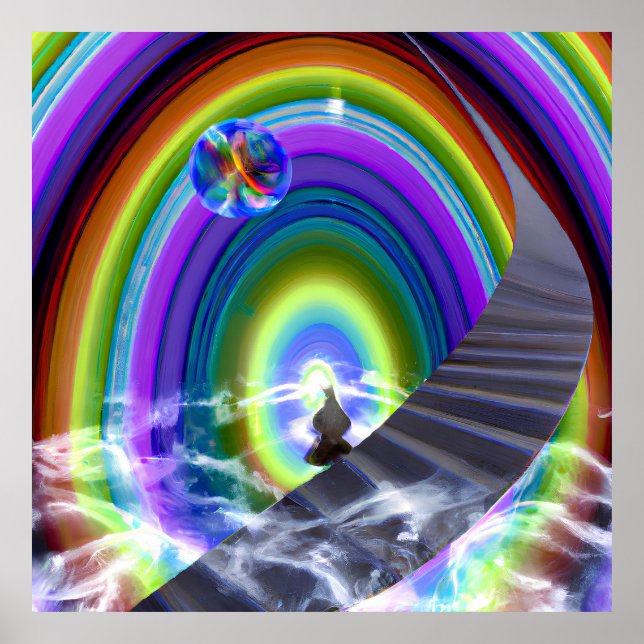 Mystery Figure at the Inter-Dimensional Stargate Poster (Front)