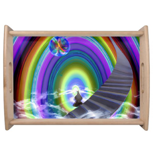 Mystery Figure at the Inter_Dimensional Stargate Serving Tray