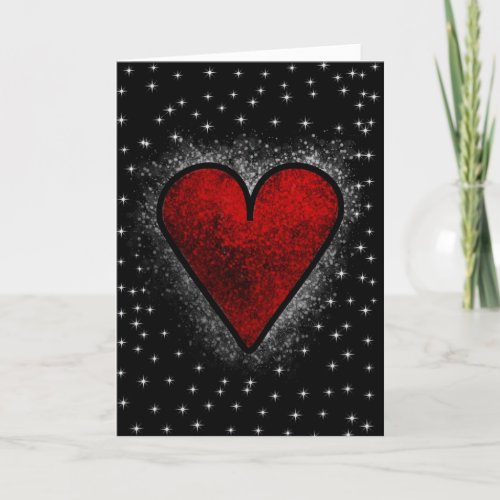 Mystery Hear Valentines Day Card