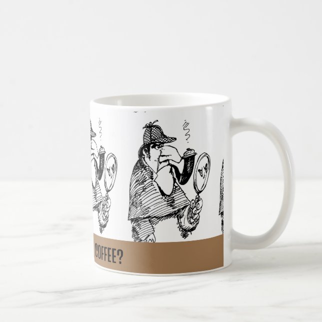 Mystery Investigation Coffee Mug (Right)