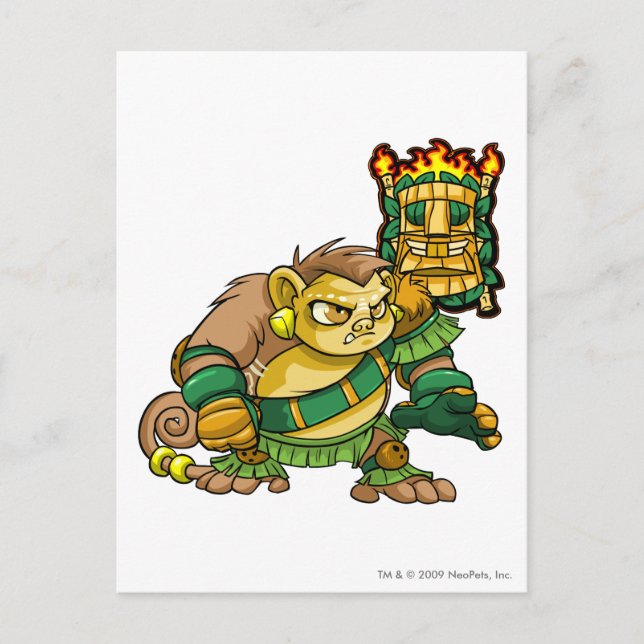 Mystery Island Team Captain 1 Postcard (Front)