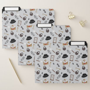 Mystery Kids Secret Agent Spy Detective Theme File Folder