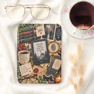 Mystery Lover Bookish Collage Kindle Cover