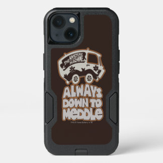 Mystery Machine "Always Down To Meddle" iPhone 13 Case