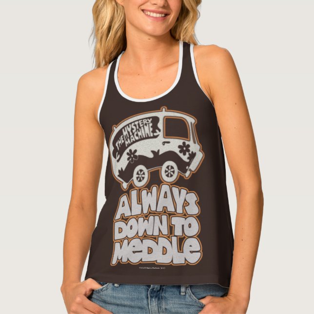 Mystery Machine "Always Down To Meddle" Tank Top (Front)