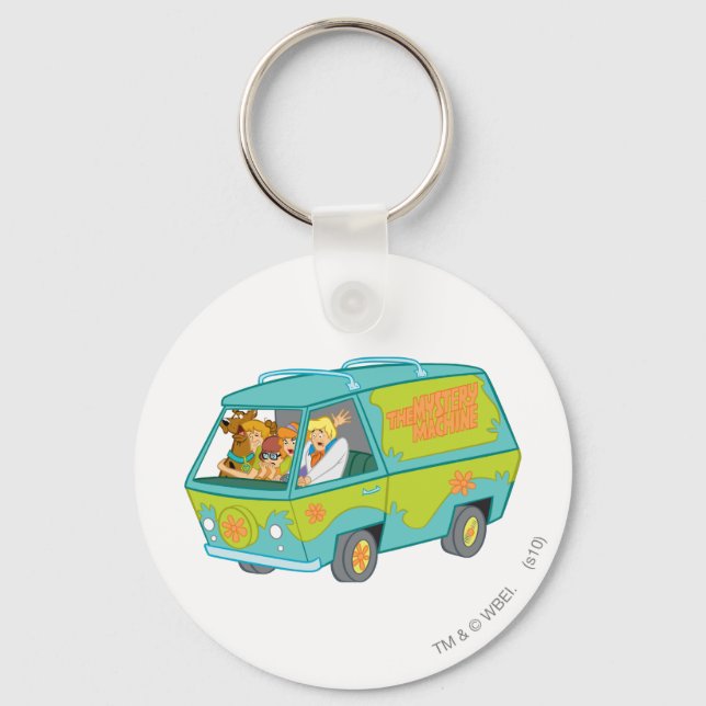 Mystery Machine Fright Keychain (Front)