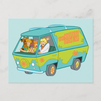Mystery Machine Fright Postcard