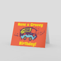 Mystery Machine "If The Van's Rockin'..." Card