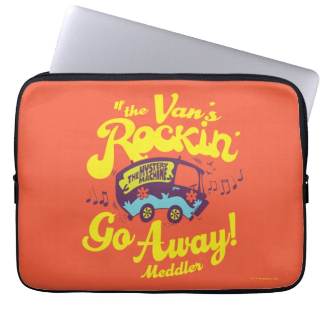 Mystery Machine "If The Van's Rockin'..." Laptop Sleeve (Front)