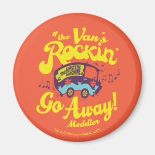 Mystery Machine "If The Van's Rockin'..." Magnet
