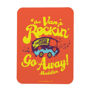 Mystery Machine "If The Van's Rockin'..." Magnet