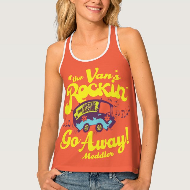 Mystery Machine "If The Van's Rockin'..." Tank Top (Front)